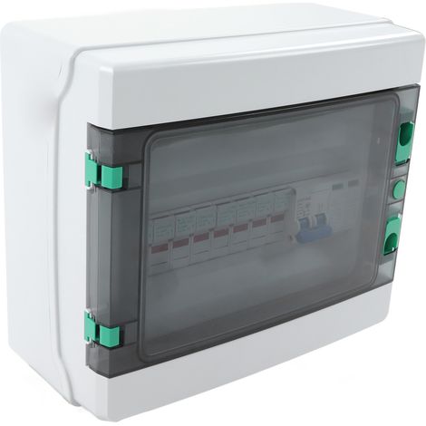 Boîte de jonction solaire 4 chaînes PV, parafoudre 15A fusible, disjoncteur DC 63A, IP67, 1000V, coffret combiné photovoltaïque étanche (1/5)