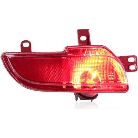 Antibrouillard Arrière Droit, Feu Antibrouillard Arrière Droit Pare-chocs 6351HA Preuve à Haute Température Remplacement pour Peugeot 206+ 2009‑2012