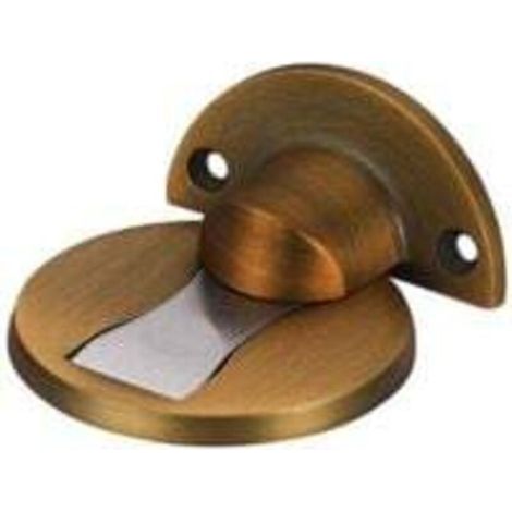 Butée de Porte Magnétique en Acier Inoxydable 304 pour Bureau Restaurant Hôtel Maison Support Fixation Porte Laiton Jaune (1/4)