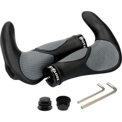 Ergonomische Fahrradgriffe mit Lock-On-Design für 22,2 mm Lenker (1/5)