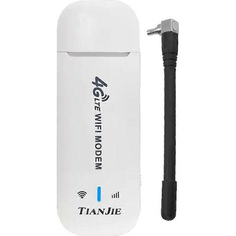 Routeur WiFi 4G LTE portable avec antennes, point d'accès haut débit 150 Mbps, compatible avec 10 appareils (version européenne) (1/5)