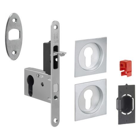 KIT MANIGLIE QUADRO PORTA SCORR CILINDRO EASY G500T CR SAT