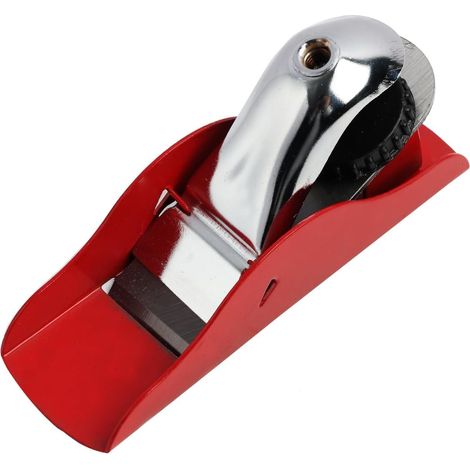 Avion de Menuiserie, Rabot à Main de Menuisier en Acier SK5,Rabot Bois,Raboteuse, Raboteuse Dégauchisseuse,Réglable et Ergonomique, Idéal pour le Travail du Bois