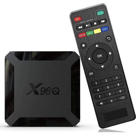 Android 10.0 TV-Box - 4K HD IPTV TV-Box X96Q Mini - 2 GB RAM - 16 GB ROM Android TV-Box WiFi 2,4 GHz H313 CPU Cortex A53 - Lect[32] (1/4)