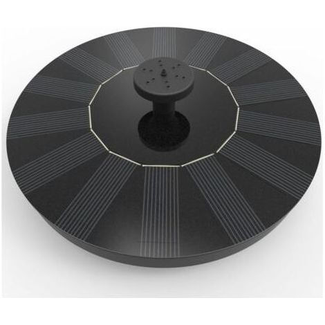 Fontaine de jardin, Solatec Fontaine Solaire Pompe à énergie Solaire 1,4 W - Pompe Submersible pour Bassin, Piscine, Jardin, Aquarium.,AAFGVC (1/5)