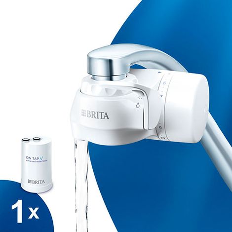 Brita ON TAP V filtro de grifo blanco ecológico (1/5)