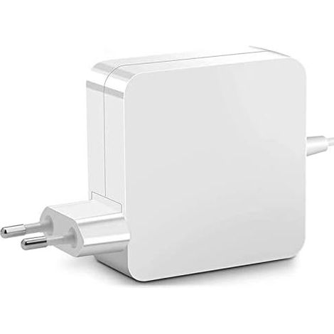 Alimentation chargeur compatible avec Mac Pro 13" (Nombre : 2008, 2009, 2010, 2011, 2012) modèle A1181 A1342 A1278 - Connecteur magnétique L Style [16,5 V 3,65 A 60 W] (1/5)