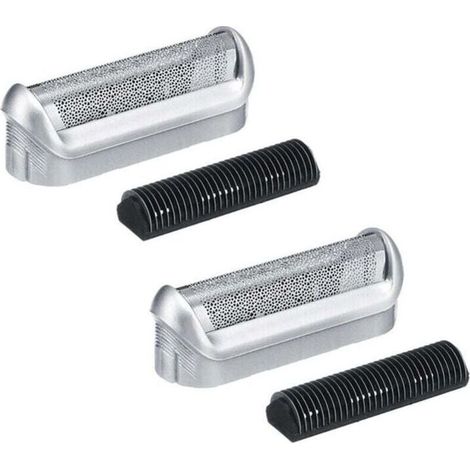 Lot de 2 Lames Rasoir Rechange pour 5S P40 P50 P60 P70 P80 P90 M60 M90S (1/4)