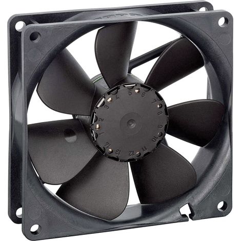 EBM Papst 3412 N/2 GLLE-453 Axiallüfter 12 V/DC 33 m³/h (L x B x H) 25.4 x 92 x 92 mm