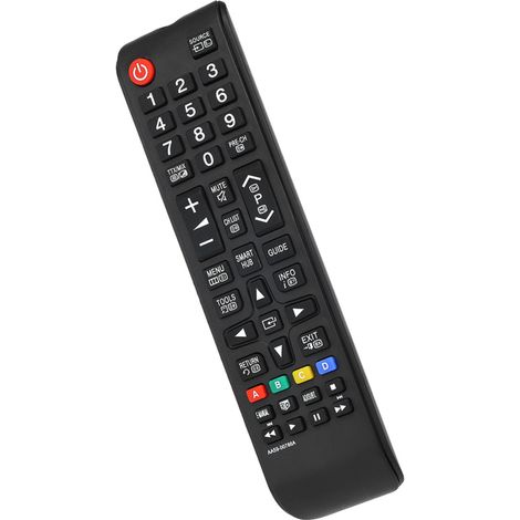 Universelle drahtlose Ersatzfernbedienung für Samsung HDTV LED Smart TV (Schwarz)