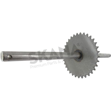 Axe Et Couronne Dentée De Boite De Vitesse Pour Motobineuse Cub Cadet, Mtd - Origine: 611-04074a, 61104074a
