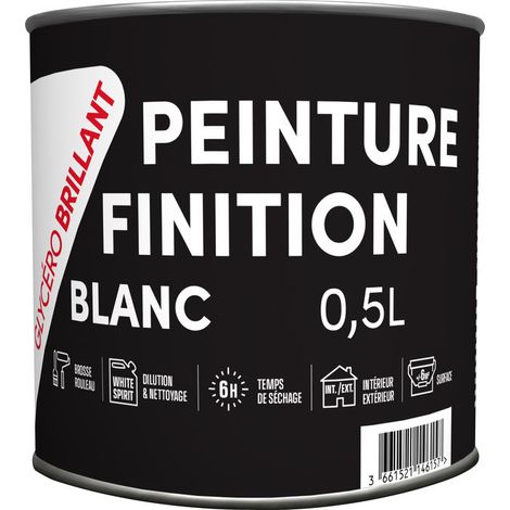 Laque Glycéro Brillante 0.5l Finition Brillante Et Durable - Générique