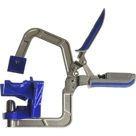 Serre-joint d'angle automatique 90°, pince de montage pour menuiserie et assemblage de cadres (1/3)