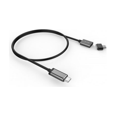 Cable de carga de seguridad magnético de USB-C (m) a USB-C (m), hasta 100 W, 3,0 m, gris espacial  Nuevo (1/2)