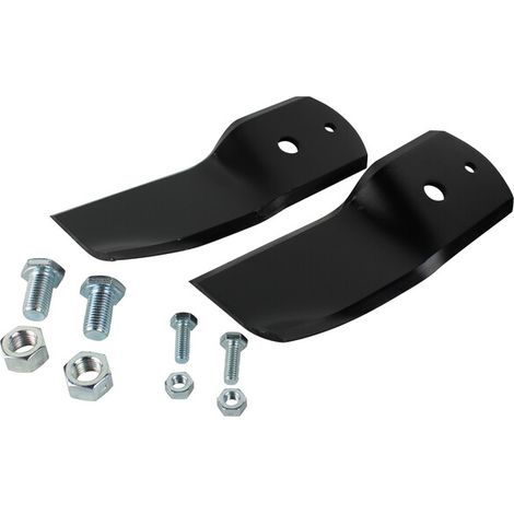 Set di 2 alette ventilanti e bulloni di fissaggio originali Stiga per macchina Ready 45 Combi, Villa 85 Combi, Villa 95 Combi