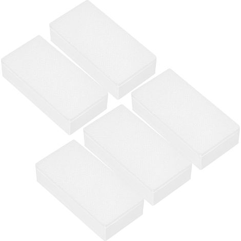 5 Stück Magnetische Vorhangbeschwerer Schweres Material Weiß