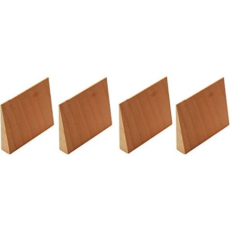 FORCE HOMME JEU DE CALES EN BOIS, 4 PIÈCES, 86678