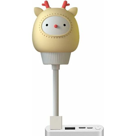 RHG Veilleuse LED,Veilleuses pour Chambre d'enfant Bonhomme de Neige avec télécommande - Veilleuse de Chevet à LED pour l'allaitement