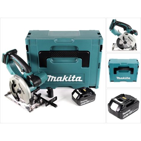 Sega circolare a batteria Makita DSS 501 G1J 18V 136 mm Li-ion in Makpac + 1x batteria 6,0 Ah - senza caricabatterie (1/5)