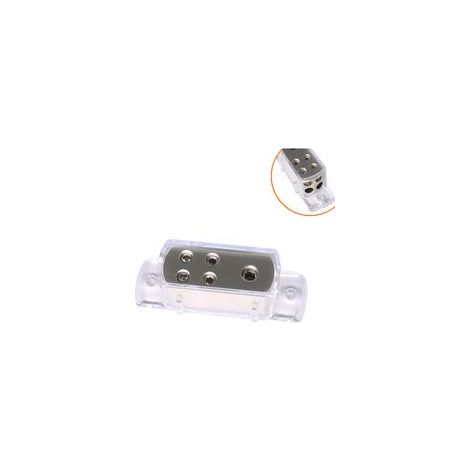 Porte Fusible,0GA 4GA Porte-Fusible éTanche Audio De Voiture Porte-Fusibles De Chez Pour Voiture Audio Pour Connexion De Cordon D'Alimentation Audio Support De BoîTe à Fusibles (1/5)