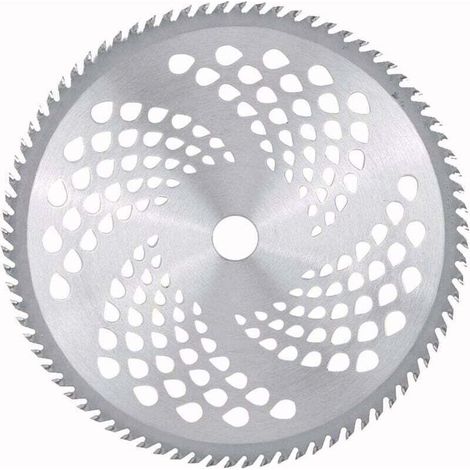 Aamunpa-Lame de débroussailleuse en alliage de carbure de 25.4 cm pour désherbeur. 3 lames de désherbage Lame de coupe-herbe Lame de scie circulaire Lame de débroussailleuse 40T. 60T. 80T (1/4)