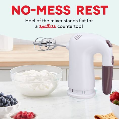Batteur électrique 5 vitesses 500W, mixeur à main avec fouet pour pâtisserie et cuisine, 220V UE (1/5)