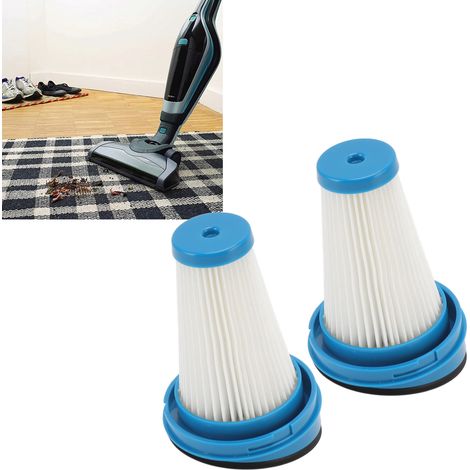 Filtro plissettato in ABS per aspirapolvere - 2 pezzi compatibili con SVA520/SVA420/HSV 320J32 (1/4)
