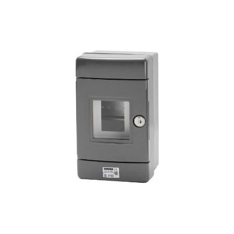 COFFRET IP55 SECUR.4M.RAIL EN50022 GRIS GEWISS GW42207