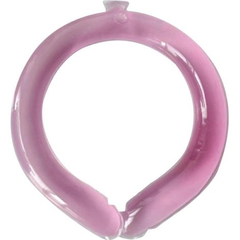 Tour de cou rafraîchissant, tour de cou rafraîchissant portable pour l'été, rose