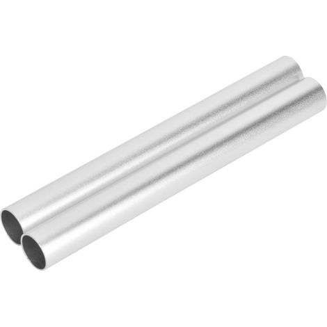 Lot de 2 tubes ronds en aluminium légers et haute résistance pour pièces de robots industriels, 145 mm (1/5)