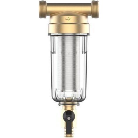 Préfiltre de sédimentation 3/4", réutilisable pour les tuyaux de puits (1/5)