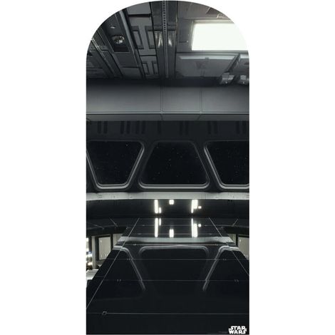 Figurine en carton backdrop Star Wars Décor le pont du Star Destroyer Haut 184 CM (1/5)
