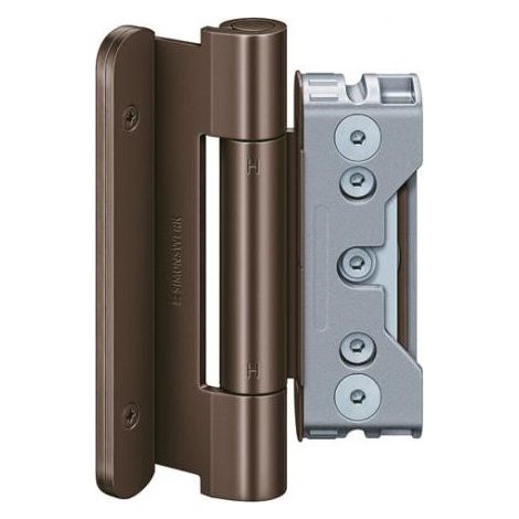 Lot de 3 paumelles BAKA PROTECT 4060 3D FD - SIMONSWERK                            160    Marron