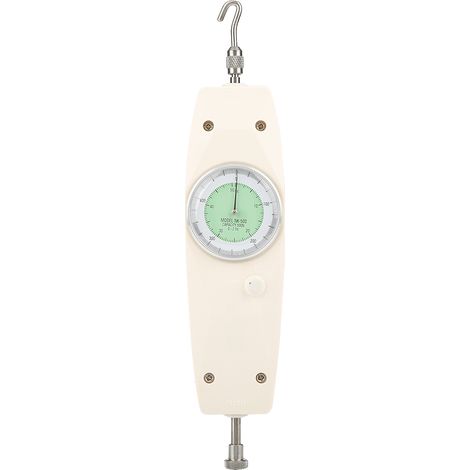 500N Analog-Dynamometer Kraftmessgerät Prüfgerät Zug- und Druckkraftmesser (1/5)