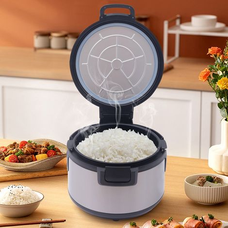 19L Calentador de arroz eléctrico, olla arrocera con cuchara para arroz, 100 W (1/5)