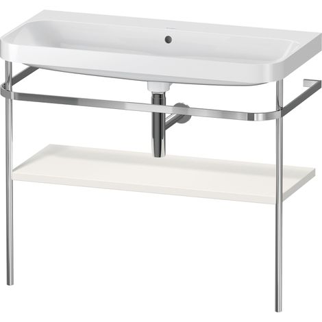 Set c-bonded Duravit Happy D.2 Plus con soporte metálico,