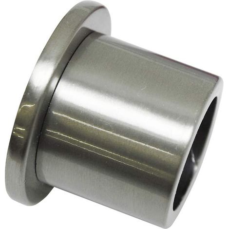 Gardinia Supporto da Parete per Ø 25 mm, Effetto Acciaio Inox 2 (1/3)