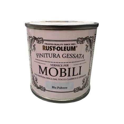 RUST-OLEUM - VERNICE LEGNO CHALKY BLU POLVERE 0,125L (1/2)