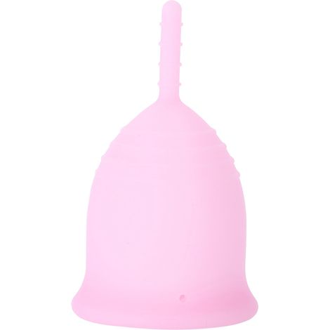 Coupe menstruelle en silicone médical, rose, hygiène féminine sans fuite, sécurité, pour femmes. (1/5)