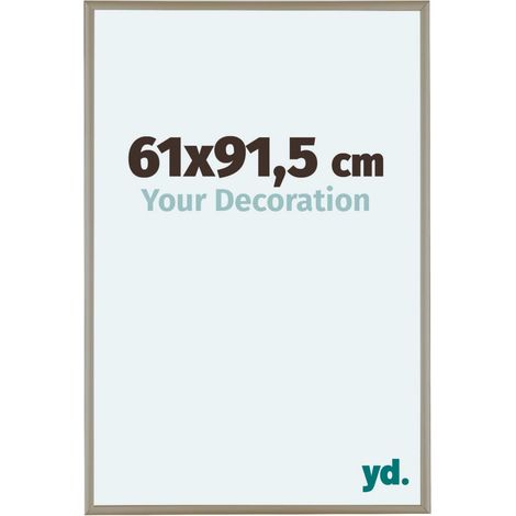 yd. - Cadre photo 61x91.5 - Champagne - Aluminium - Kent