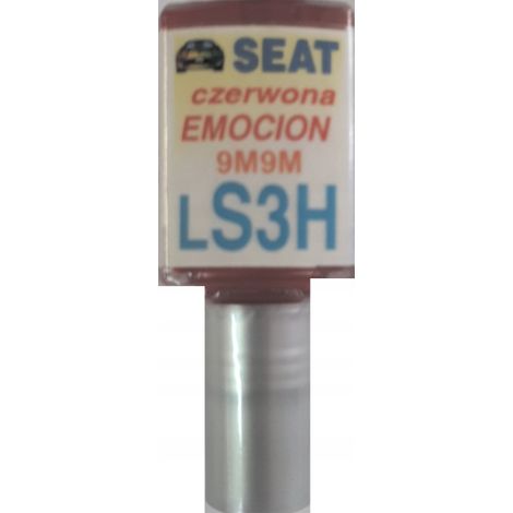 Reparación de arañazos de pintura para coche Seat LS3H 9M RED emotion 10 ML arasystem (1/5)