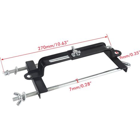 Support de batterie stabilisateur de 27 cm, accessoire auto, durable, portable et réglable. (1/5)