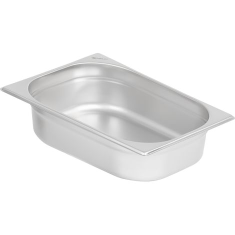 Mahlzeit Bac GN 1/2  Hauteur 100 mm  Différentes tailles  gastronomique en acier inoxydable