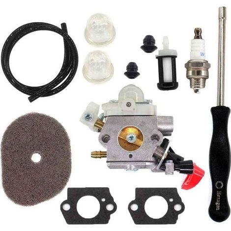 Carburateur avec Filtre à air et clés spéciale pour Stihl FS40 FS50 FS56 FS70 FC56 FC70 Zama C1M-S267A 41441200608 Carburateur (1/4)