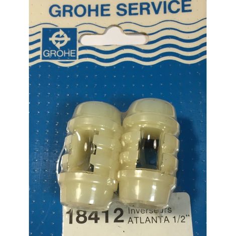 Grohe 18412 Inverseurs ATLANTA 1/2" (2pcs)