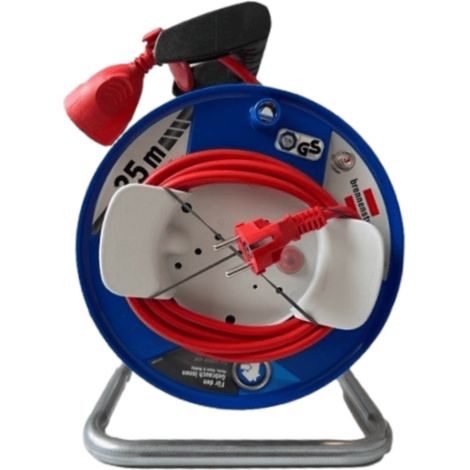 Avvolgicavo rosso Brennenstuhl 25 metri (1/3)