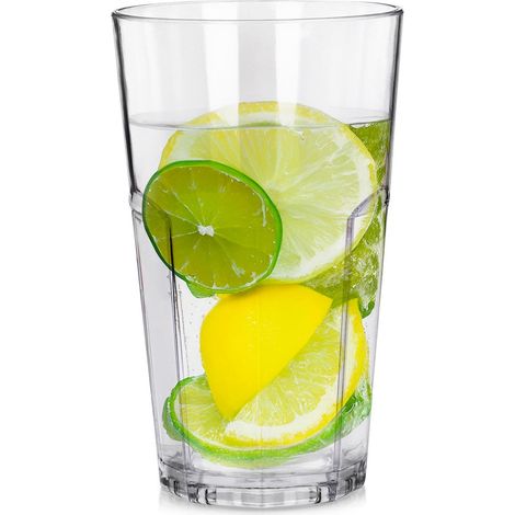 Vaso de plástico irrompible de 370 ml (1/5)