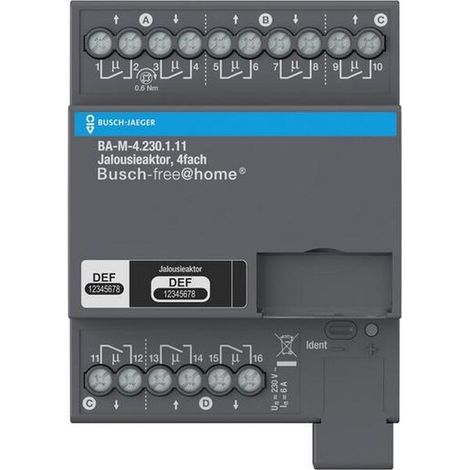 Busch-Jaeger BA-M-4.230.1.11 Aktor 230V für Rollläden