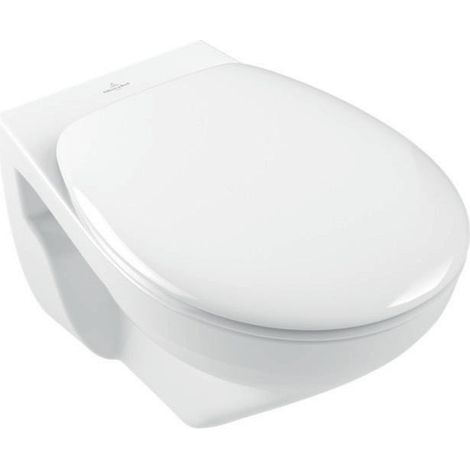 V&B Combi-Pack O.NOVO m Wand-WC tief 7682 R0 und WC-Sitz weiß (1/4)