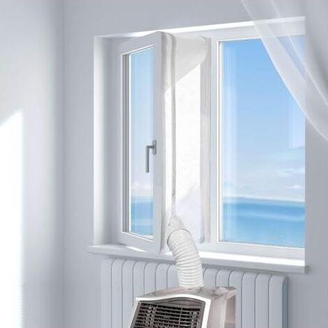 Joint de calfeutrage pour fenêtres 400CM – Installation facile sans perceuse – Compatible avec climatiseurs mobiles et sèche-linge (1/5)